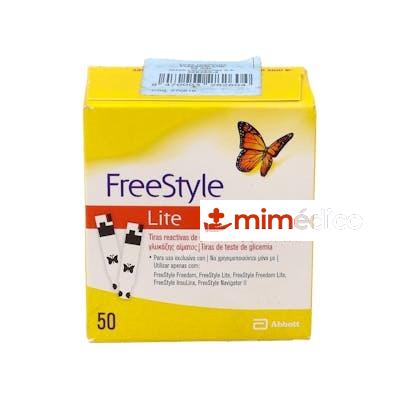 FREESTYLE LITE 50 TIRAS GLUCOSA FREESTYLE