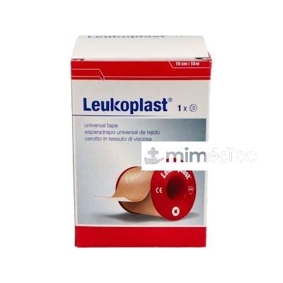 ESPARADRAPO LEUKOPLAST MICROPERF TELA 10 MX10 CM PIEL/BEIG BSN MEDICAL