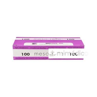 AGUJA MESOTERAPIA 31G 0,26-12 MM CONO AZUL 100 UN FLEMING