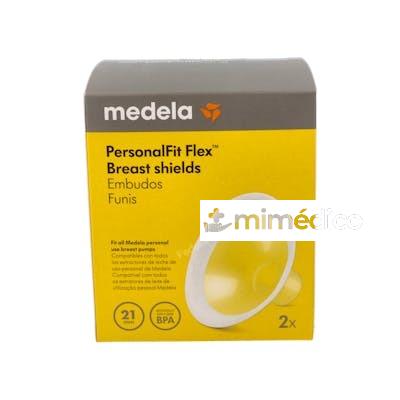 MEDELA EMBUDO PERSONALFIT FLEX S 21MM 2 UN 101041855 MEDELA