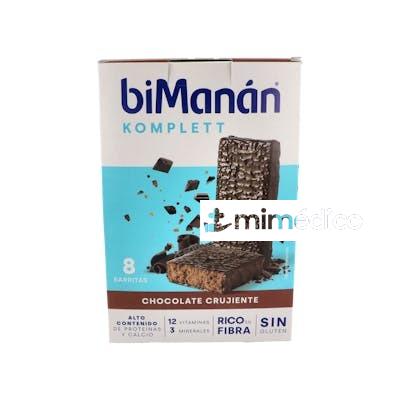 BIMANAN BEKOMPLETT BARR CHOCO CRUJ 8 U BIMANAN