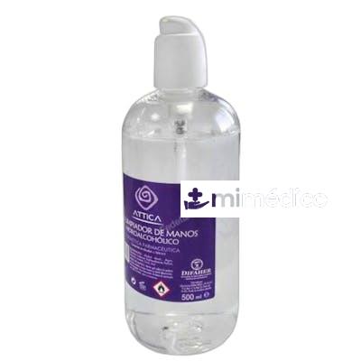 ATTICA GEL HIDROALCOHOLICO DOSIFI 500 ML FLEMING
