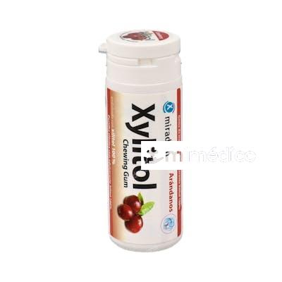 CHICLE XYLITOL ARANDANO 30 U DE BACH