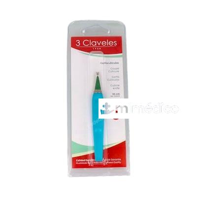3 CLAVELES CORTACUTICULAS 10 CM 80206 3 CLAVELES
