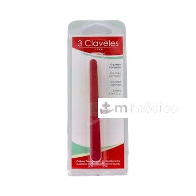 3 CLAVELES LIMA COR 11CM 10U 80180 3 CLAVELES