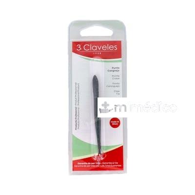 3 CLAVELES PINZA ESTR NE 8CM 80128 3 CLAVELES