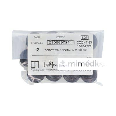 CONDAL CONTERA STD 20MM 12UN NGR (Nº2) JOSE MESTRE
