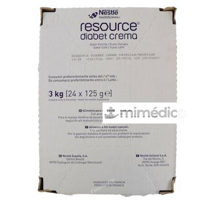 RESOURCE DIABET CREMA VAINILLA 24X125 ML RESOURCE