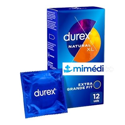 DUREX PROFILACTICO NATURAL XL 12UD. DUREX