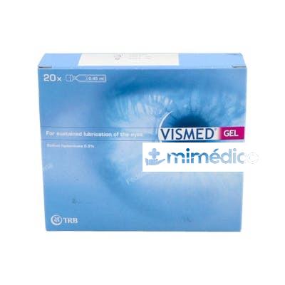 VISMED GEL OCULAR 20 MONODOSIS  BRUDY LAB