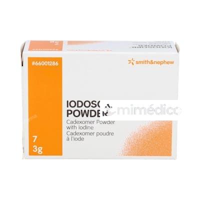 APOSITO IODOSORB POWDER 7 SOBRES 3 G SMITH AND NEPHEW