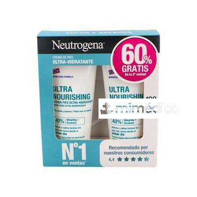 NEUTROGENA PIES CREMA ULTRA HIDRA 100 ML DUPLO TUBO T/AZUL NEUTROGENA