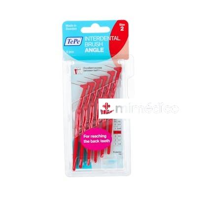 CEPILLO INTERDENTAL TEPE ANGLE 0,5 ROJO 6 U TEPE