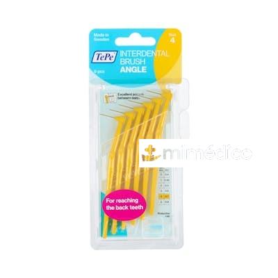 CEPILLO INTERDENTAL TEPE ANGLE 0,7 AMARILLO 6 U TEPE