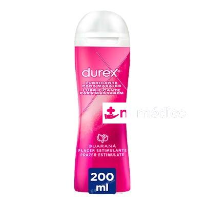 DUREX PLAY MASSAGE ESTIMULANTE GUARANA 200ML. DUREX