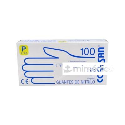 CORYSAN GUANTES NITRILO AZUL S/POLVO T/P 100 UN CORYSAN