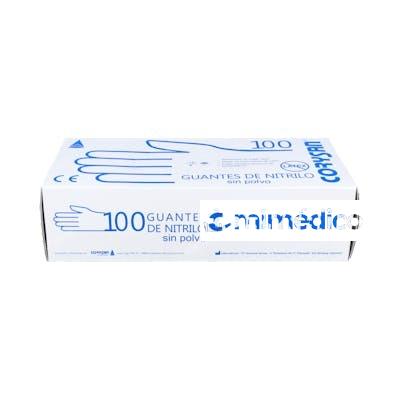 CORYSAN GUANTES NITRILO AZUL S/POLVO T/G 100 UN CORYSAN