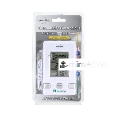 TERMOMETRO ATMOS DIG FLEMING DOBLE PANTALLA MAX-MIN SONDA RE FLEMING