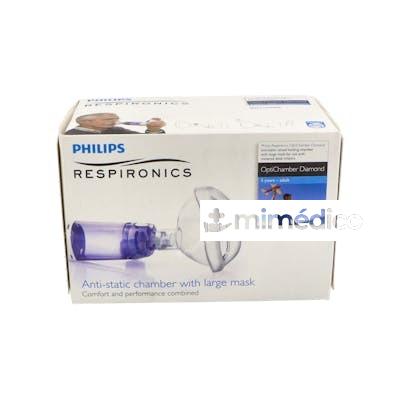 CAMARA OPTICHAMBER DIAM RESPIRONICS ADULTO C/MASCARILLA (R/1 KEYLAB