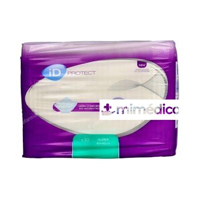 ID PROTECT EMPAPADOR DESECH SIN AZUCARLAS SUPER 60X90 CM 30 UN INCOFAR-ID