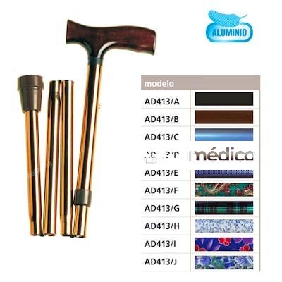 AYUDAS  BASTON PLEGABLE FASHION NGR AD413/A AY.TECNO DINAMICAS