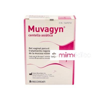 MUVAGYN CENTELLA GEL VAGINAL 8 MONODOSIS CASEN FLEET