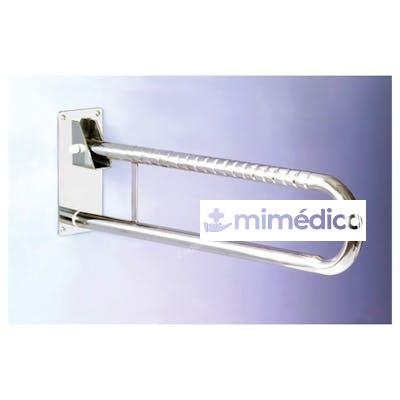 DOBLE BARRA ABATIBLE ACERO INOXIDABLE 70CM AD506AI AYUDAS TECNO DINAMIC