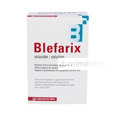BLEFARIX SOLUCION 100 ML GASAS BLEFARIX