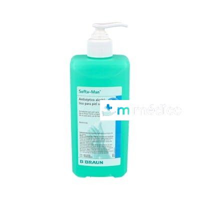 SOFTAMAN SOLUCION HIDROALCOHOLICA 500ML VET BRAUN