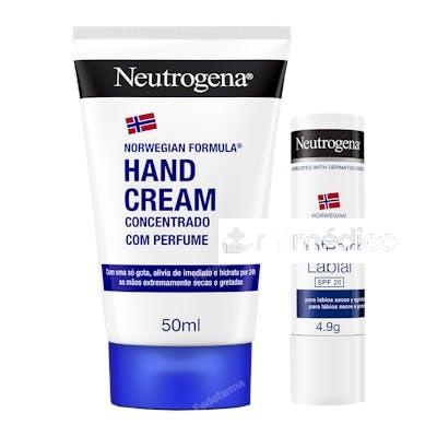 NEUTROGENA PACK CREMA 50 ML + LABIAL NEUTROGENA
