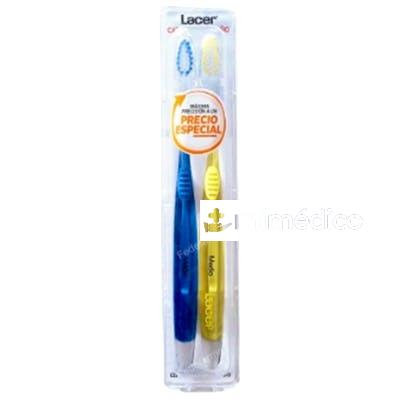 CEPILLO DENTAL LACER-DUPLO MEDIO LACER