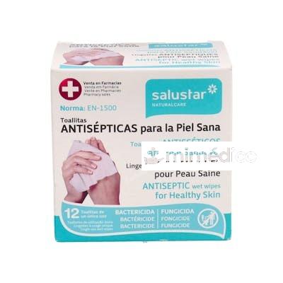 SALUSTAR TOALLITAS ANTISEPTICAS MONOD 12 UDS SALUSTAR