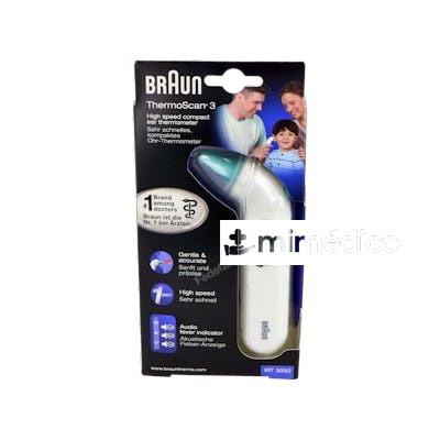 TERMOMETRO CLI DIG BRAUN THERMOSCAN OIDO INFRAR IRT3030 BRAUN