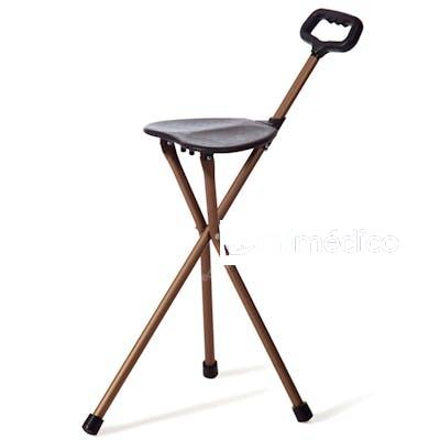 AYUDAS  BASTON C/ASIENTO TRES PATAS AD466 AY.TECNO DINAMICAS