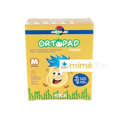 ORTOPAD PARCHE OCULAR SIMPATY UNISEX MEDIUM 2-1 A 20 UN ORTOPAD