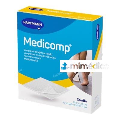 MEDICOMP GASA EST SUAVE TEJIDO S/TEJER 10X10 CM 20 UN MEDICOMP