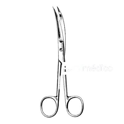CORYSAN TIJERA CURVA A/A 14 CM BLI CORYSAN
