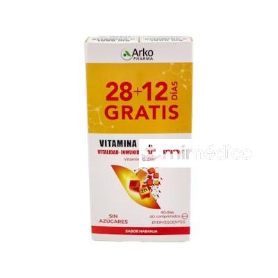 ARKOVITAL VITAMINA C 1000 MG PACK 40 COMP EFERV ARKOPHARMA