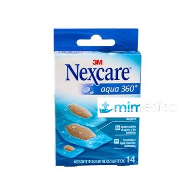 3M NEXCARE APOSITO AQUA 360 ADH 14 UN SURT IMPERM 3M