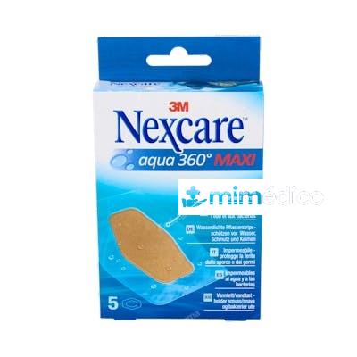 3M NEXCARE APOSITO AQUA 360 MAXI ADH 60X89 MM 5 UN 3M