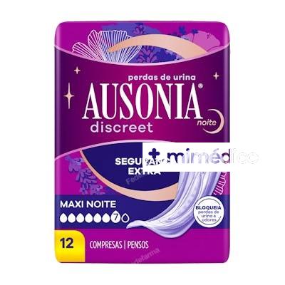 AUSONIA DISCREET MAXI DAY&AMP;NIGHT 12 UN AUSONIA