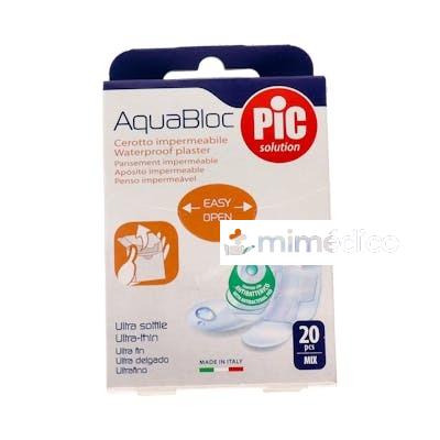 PIC APOS IMPERMEABLE AQUABLOC ANTIBACT SURTIDO 20U PIC