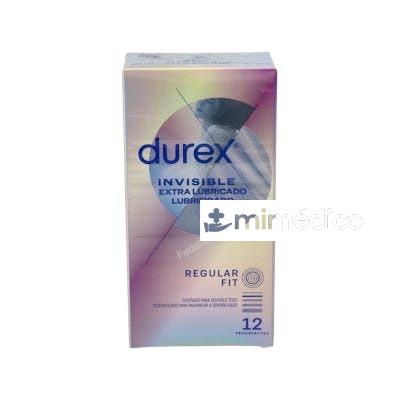 DUREX PROFILACTICO INVISIBLE LUBRIC 12UD. DUREX