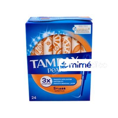 TAMPAX TAMPON  PEARL SUPERPLUS 24 U TAMPAX