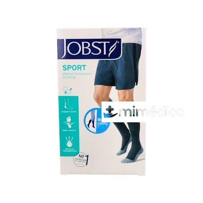 CALCETIN SPORT CL1 NGR/GRIS T/L (75289-32-02) JOBST