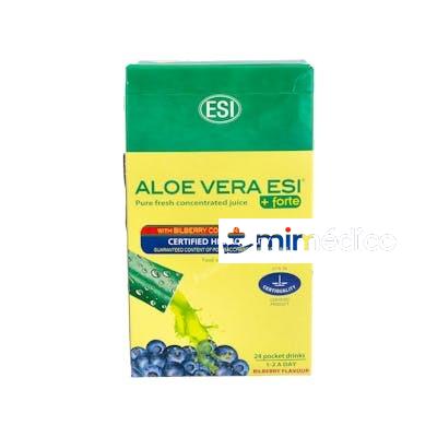 ALOE VERA ZUMO+FORTE MIRTILO 24 POCKET DRINK TREPATDIET-ESI