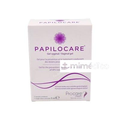 PAPILOCARE GEL VAG 7 CANULAS 5 ML PAPILOCARE