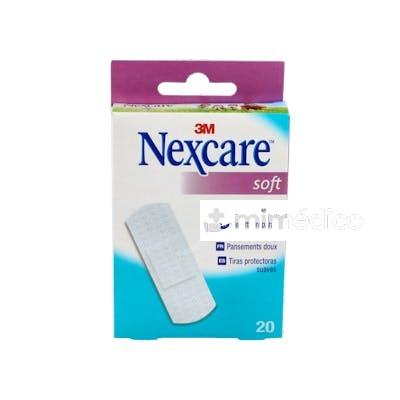 3M NEXCARE TIRAS SOFT 19X76 MM 20 UN 3M