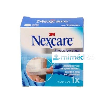 3M NEXCARE ESPARADRAPO HIPOALERG PAPEL 5 MX2,5 CM BLANCO 3M