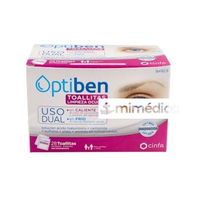 OPTIBEN TOALLITAS USO DUAL 28 TOALLITAS OPTIBEN